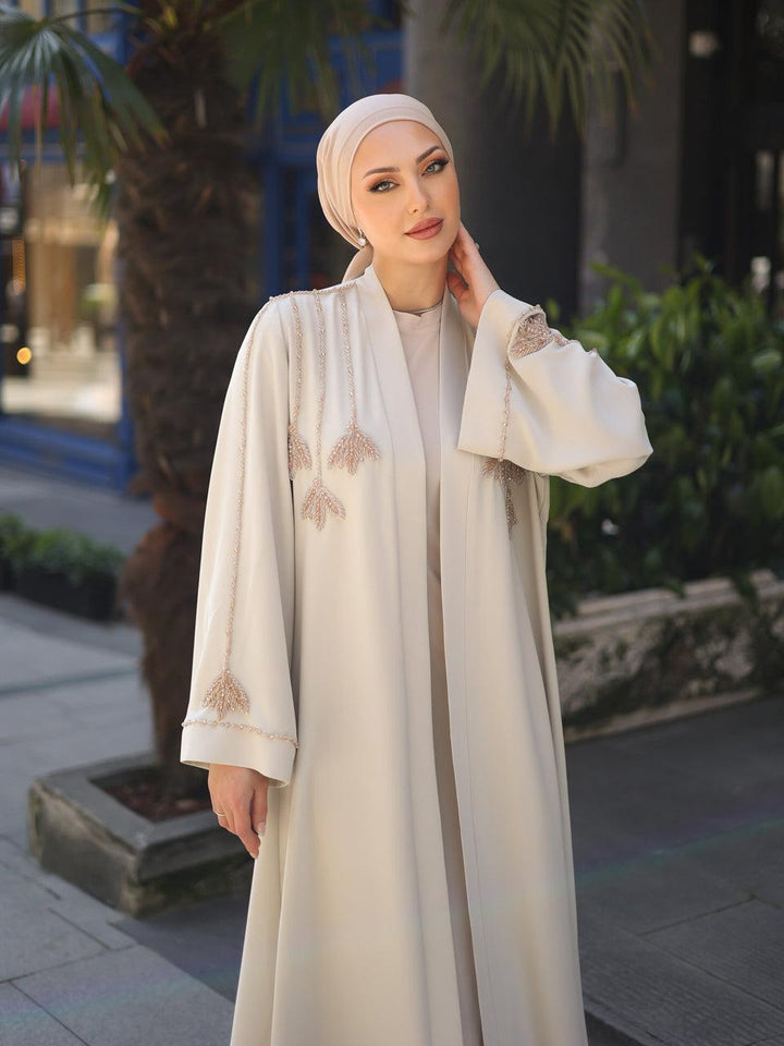 tesettur-abiye-Alima Abaya Tesettür Takım-ModaZehrada