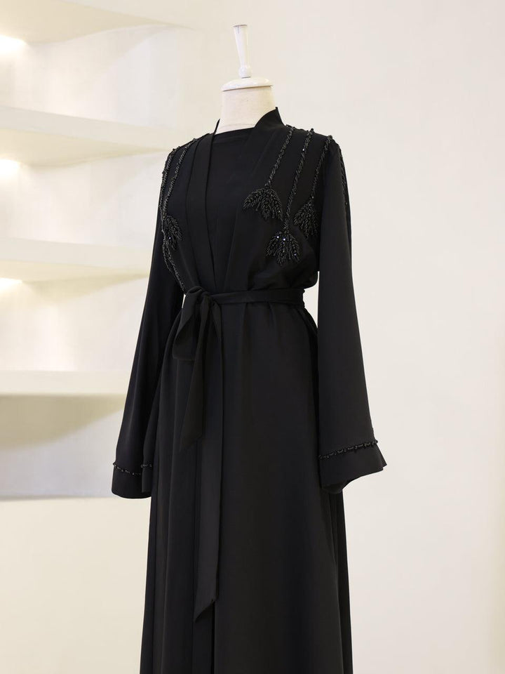 tesettur-abiye-Alima Abaya Tesettür Takım-ModaZehrada