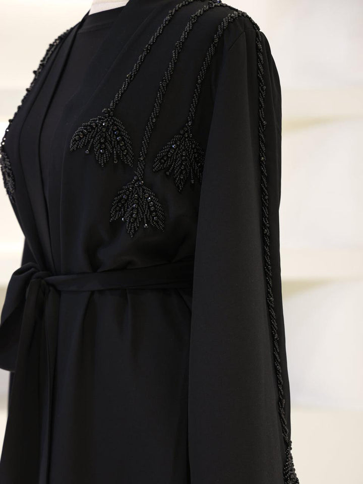 tesettur-abiye-Alima Abaya Tesettür Takım-ModaZehrada