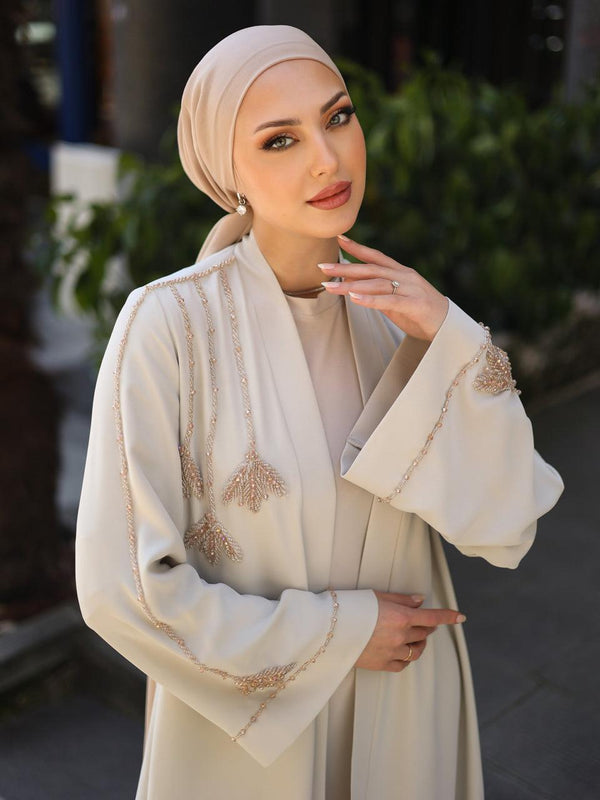 tesettur-abiye-Alima Abaya Tesettür Takım-ModaZehrada