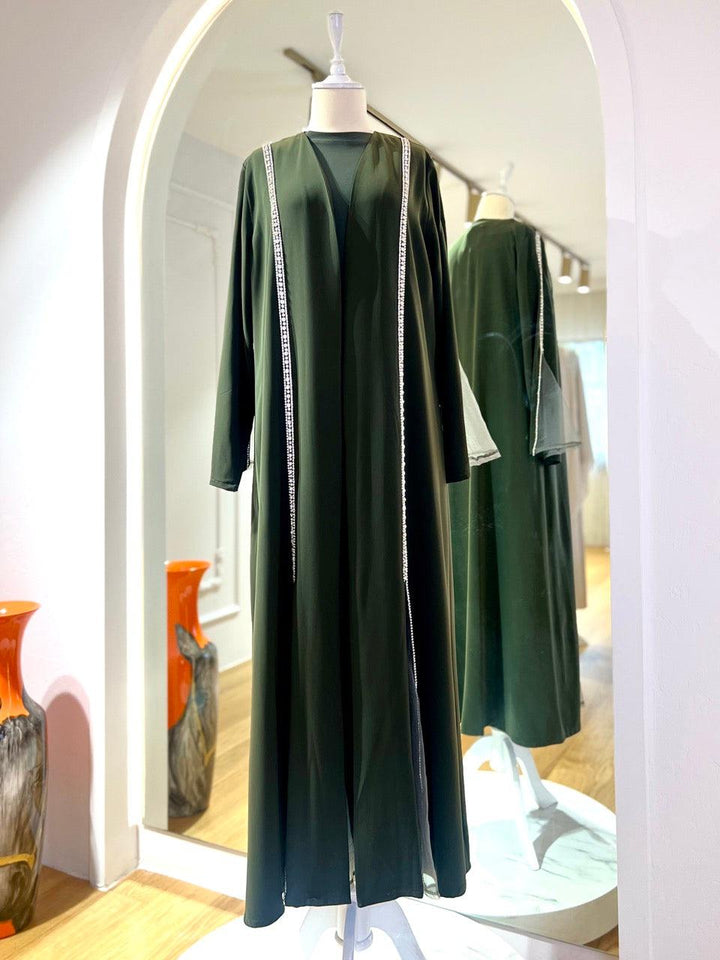 tesettur-abiye-Anyeja Abaya Tesettür Takım-ModaZehrada
