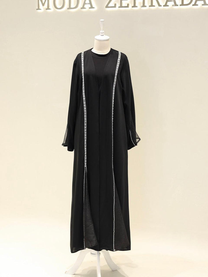 tesettur-abiye-Anyeja Abaya Tesettür Takım-ModaZehrada