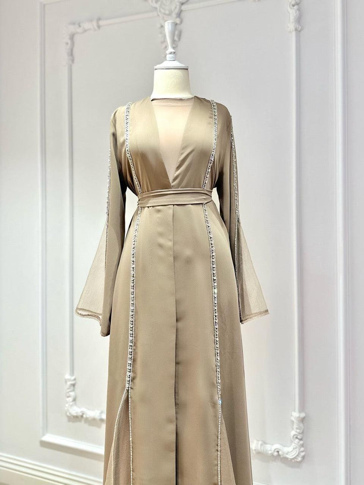 tesettur-abiye-Anyeja Abaya Tesettür Takım-ModaZehrada