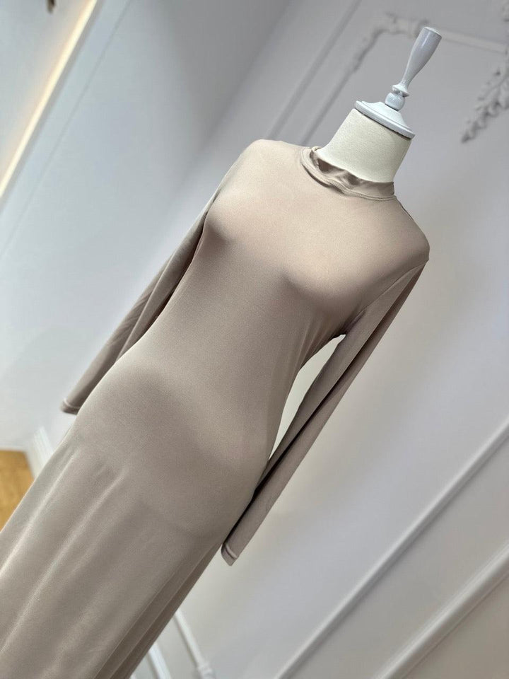 tesettur-abiye-Anyeja Abaya Tesettür Takım-ModaZehrada