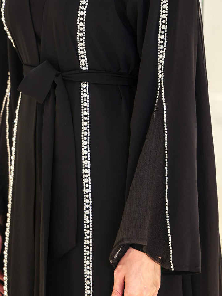 tesettur-abiye-Anyeja Abaya Tesettür Takım-ModaZehrada