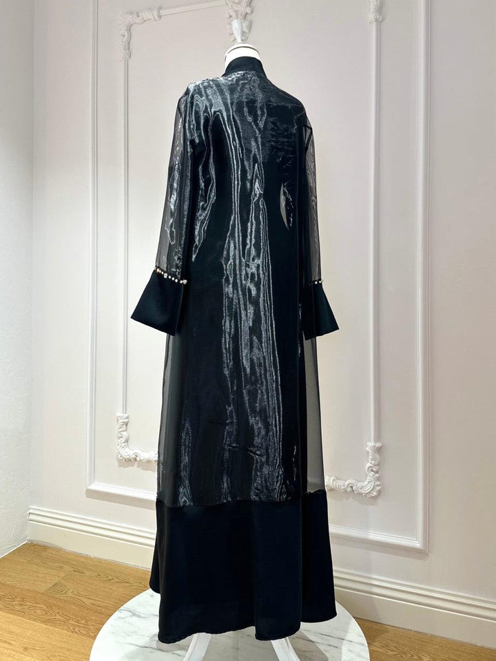 tesettur-abiye-Aurela Abaya Tesettür Takım-ModaZehrada