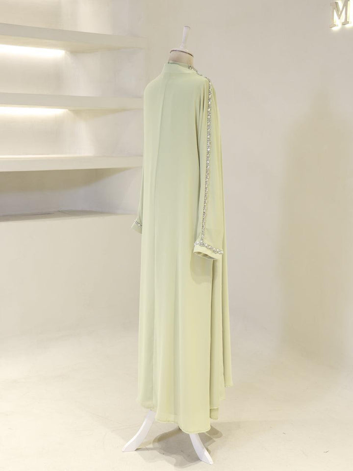 tesettur-abiye-Beyda Tesettür Abaya-ModaZehrada