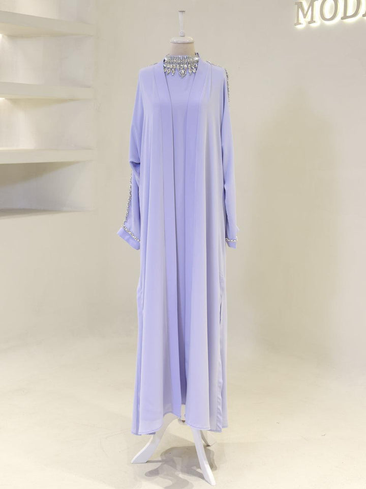 tesettur-abiye-Beyda Tesettür Abaya-ModaZehrada