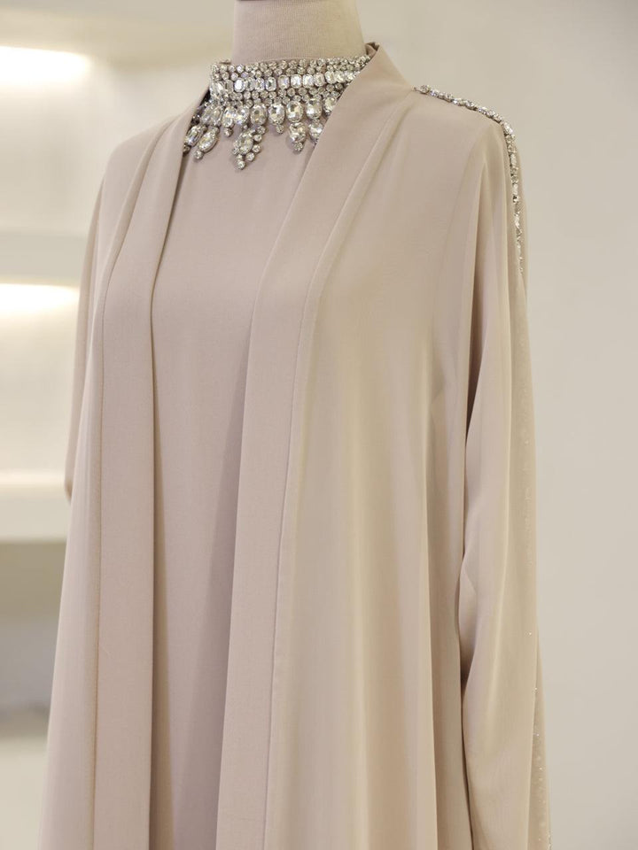 tesettur-abiye-Beyda Tesettür Abaya-ModaZehrada
