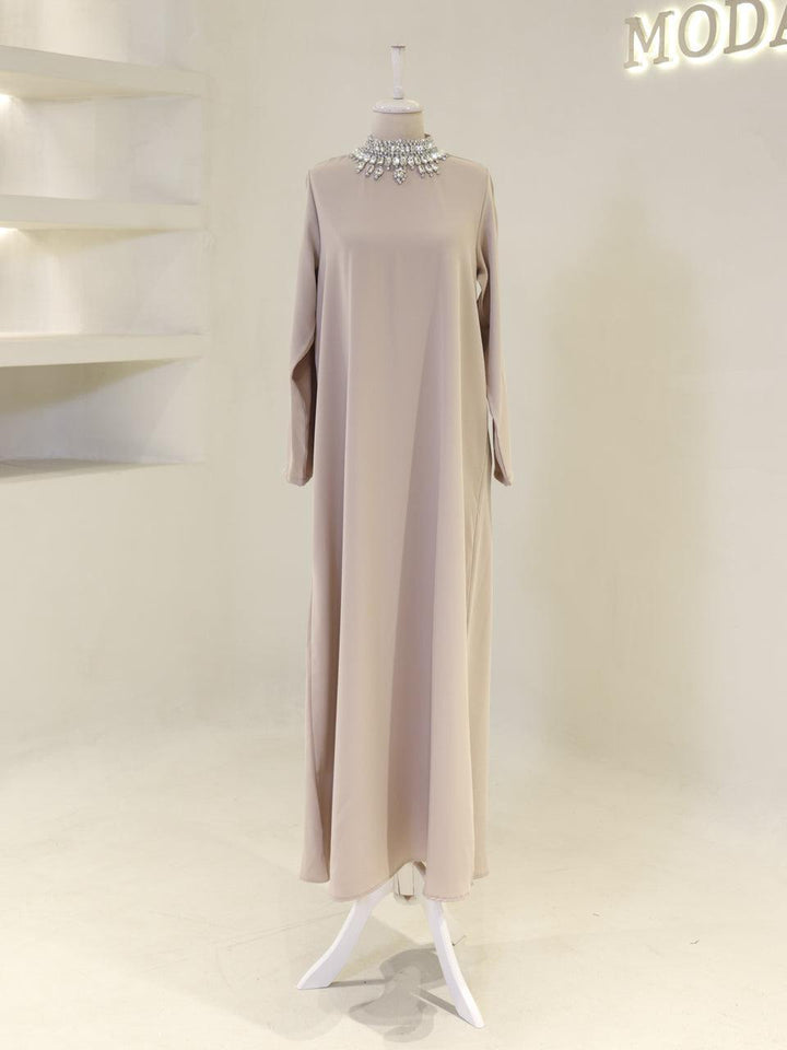 tesettur-abiye-Beyda Tesettür Abaya-ModaZehrada