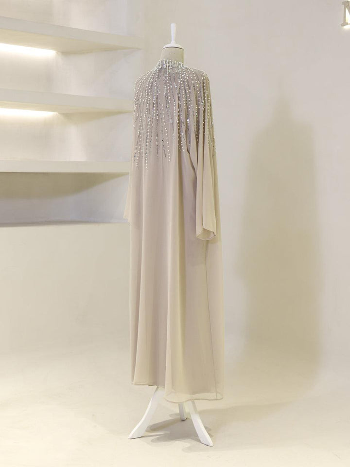 tesettur-abiye-Coral Abaya Tesettür Takım-ModaZehrada