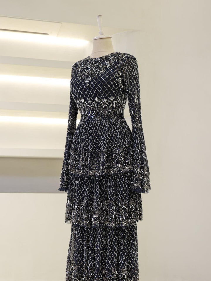 tesettur-abiye-Couture Alborada Tesettür Abiye-ModaZehrada