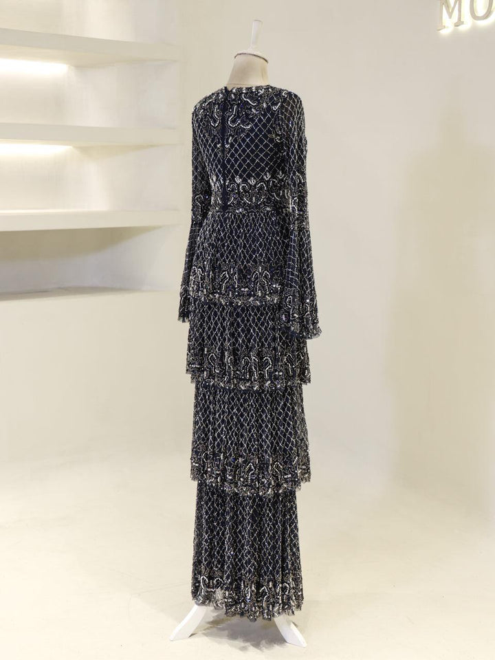 tesettur-abiye-Couture Alborada Tesettür Abiye-ModaZehrada