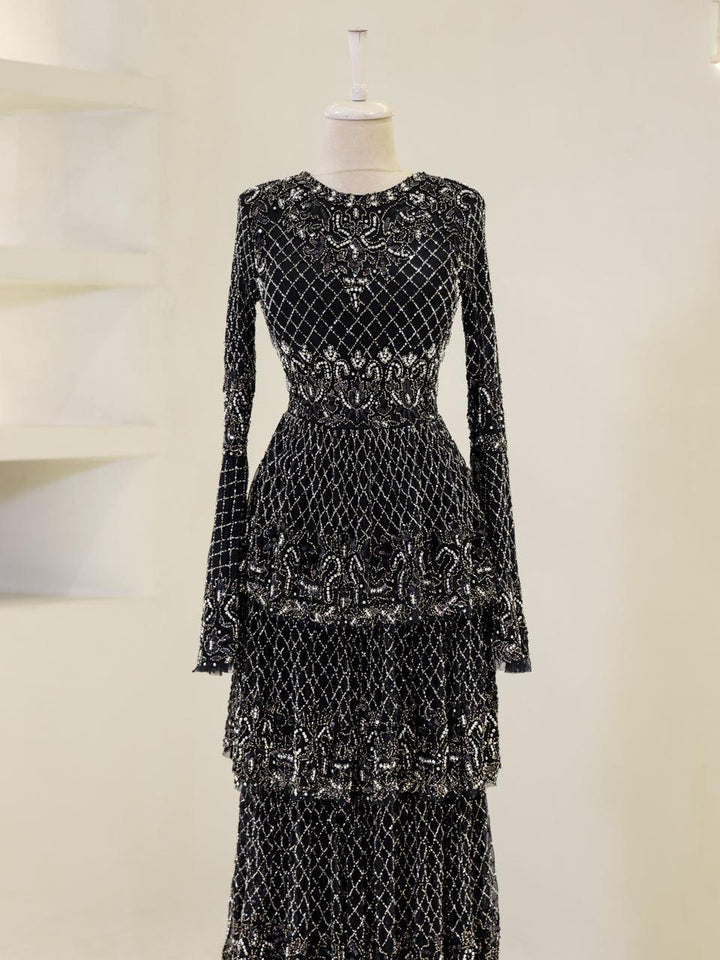 tesettur-abiye-Couture Alborada Tesettür Abiye-ModaZehrada