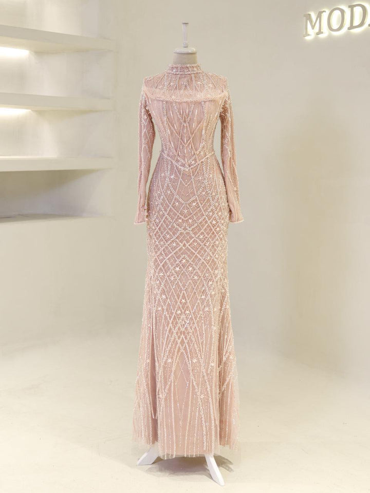 tesettur-abiye-Couture Alessia Tesettür Abiye-ModaZehrada