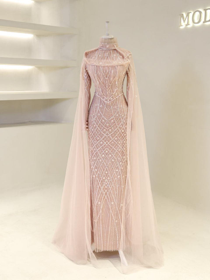 tesettur-abiye-Couture Alessia Tesettür Abiye-ModaZehrada