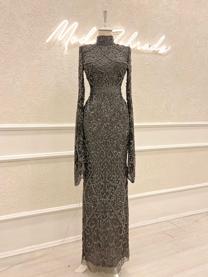 tesettur-abiye-Couture Alice Abiye-ModaZehrada