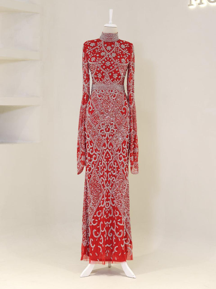 tesettur-abiye-Couture Alice Abiye-ModaZehrada