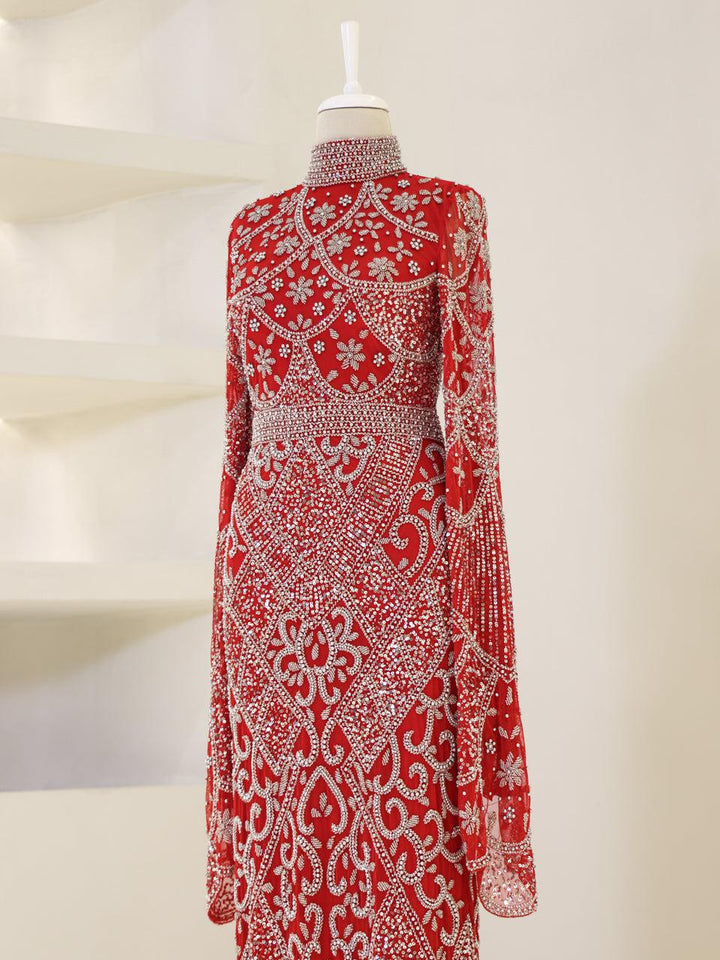tesettur-abiye-Couture Alice Abiye-ModaZehrada