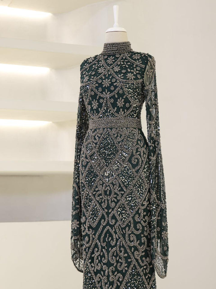 tesettur-abiye-Couture Alice Abiye-ModaZehrada