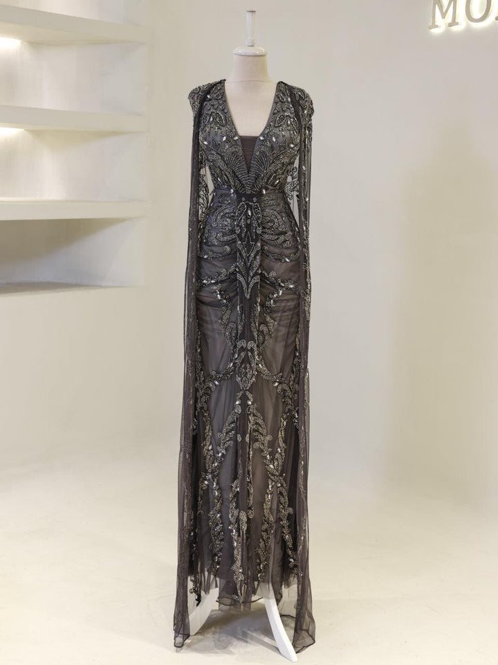 tesettur-abiye-Couture Asel Abiye-ModaZehrada