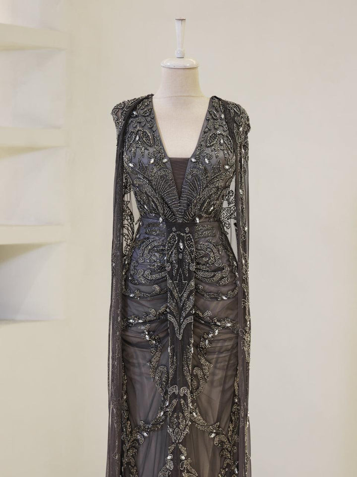 tesettur-abiye-Couture Asel Abiye-ModaZehrada