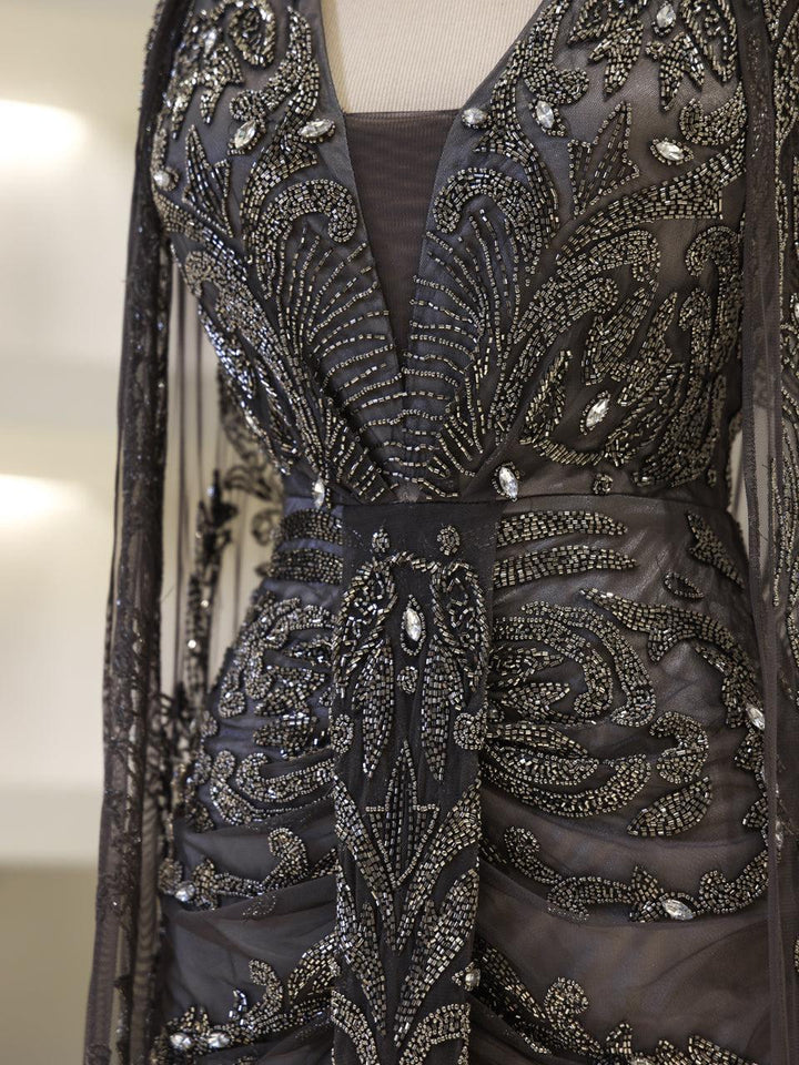 tesettur-abiye-Couture Asel Abiye-ModaZehrada