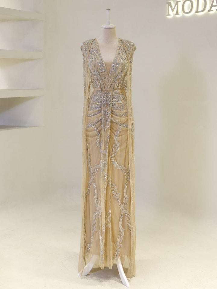 tesettur-abiye-Couture Asel Abiye-ModaZehrada