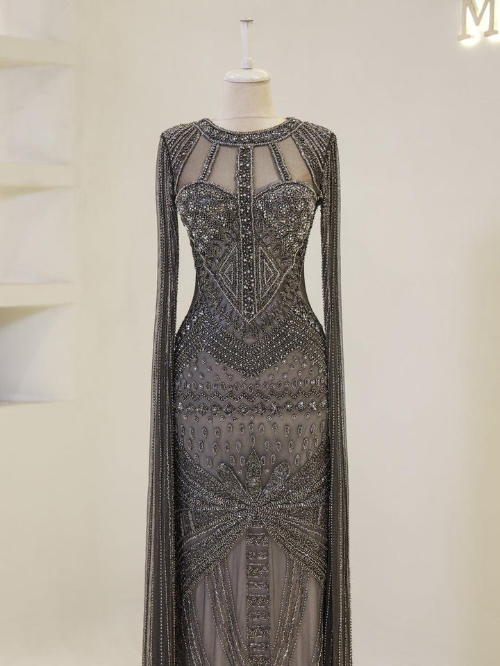 tesettur-abiye-Couture Belgin Abiye-ModaZehrada