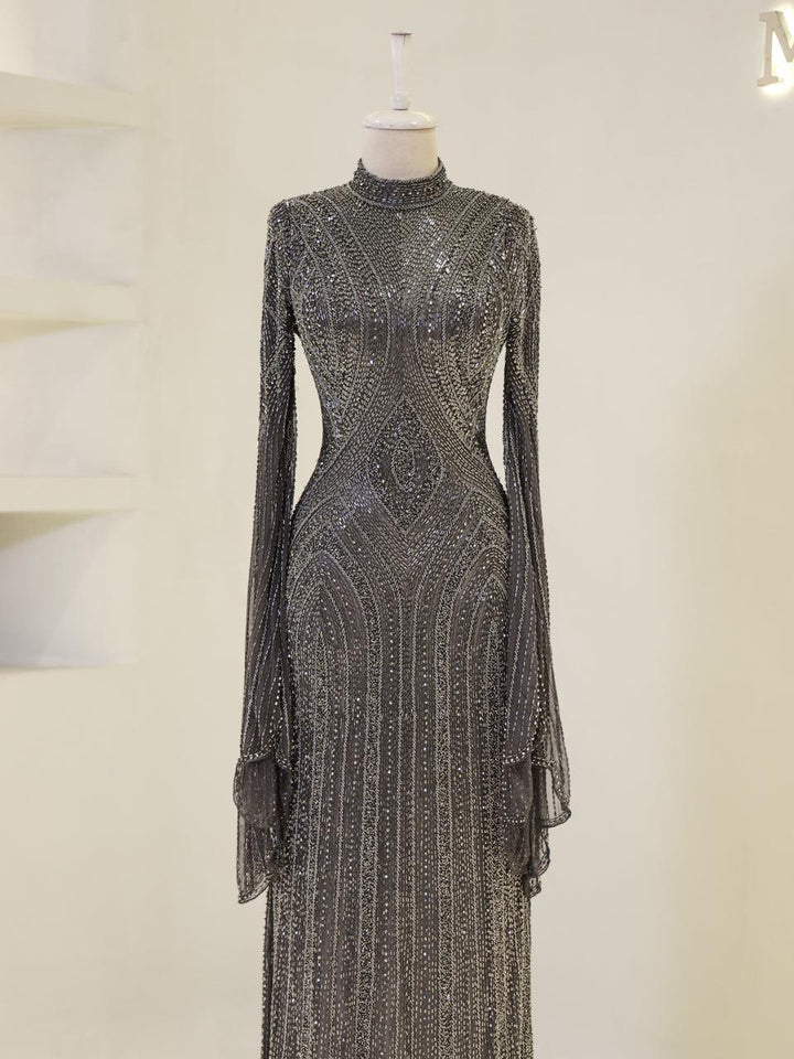 tesettur-abiye-Couture Berru Tesettür Abiye-ModaZehrada