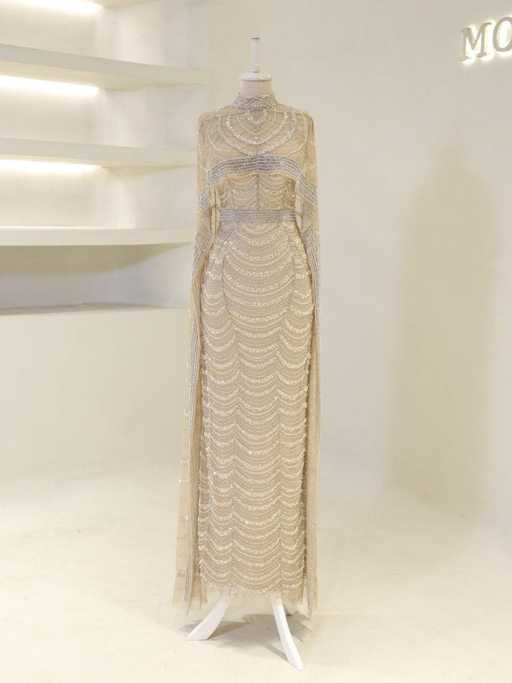 tesettur-abiye-Couture Escalera Abiye-ModaZehrada