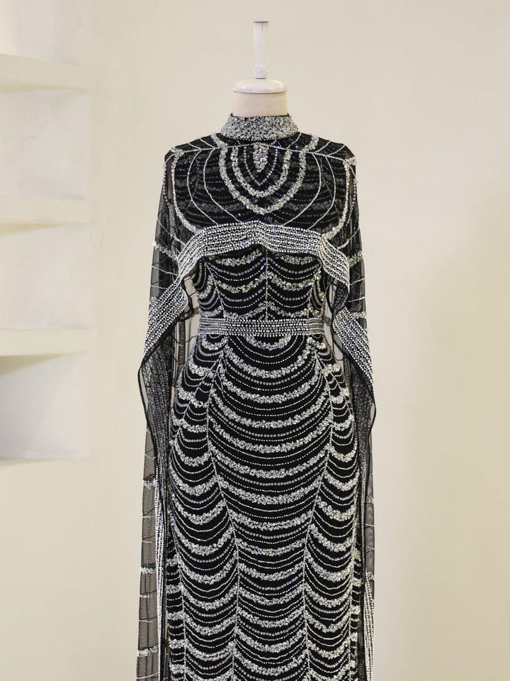 tesettur-abiye-Couture Escalera Abiye-ModaZehrada