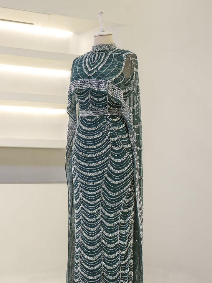 tesettur-abiye-Couture Escalera Abiye-ModaZehrada