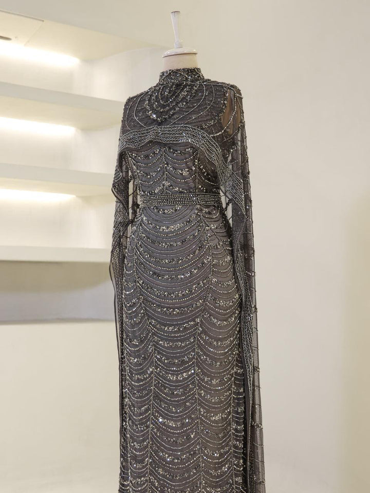 tesettur-abiye-Couture Escalera Abiye-ModaZehrada