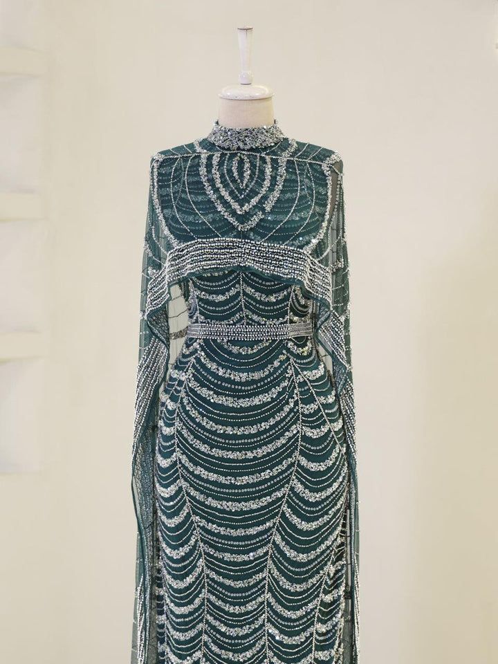 tesettur-abiye-Couture Escalera Abiye-ModaZehrada