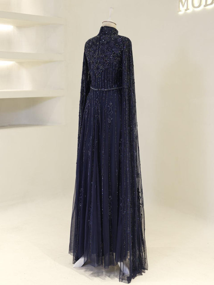 tesettur-abiye-Couture Evania Tesettür Abiye-ModaZehrada