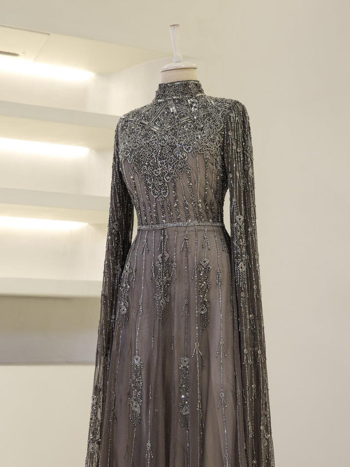 tesettur-abiye-Couture Evania Tesettür Abiye-ModaZehrada