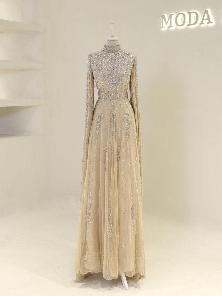 tesettur-abiye-Couture Evania Tesettür Abiye-ModaZehrada