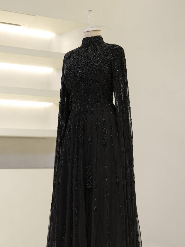 tesettur-abiye-Couture Evania Tesettür Abiye-ModaZehrada