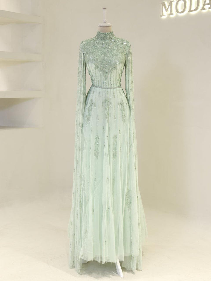 tesettur-abiye-Couture Evania Tesettür Abiye-ModaZehrada