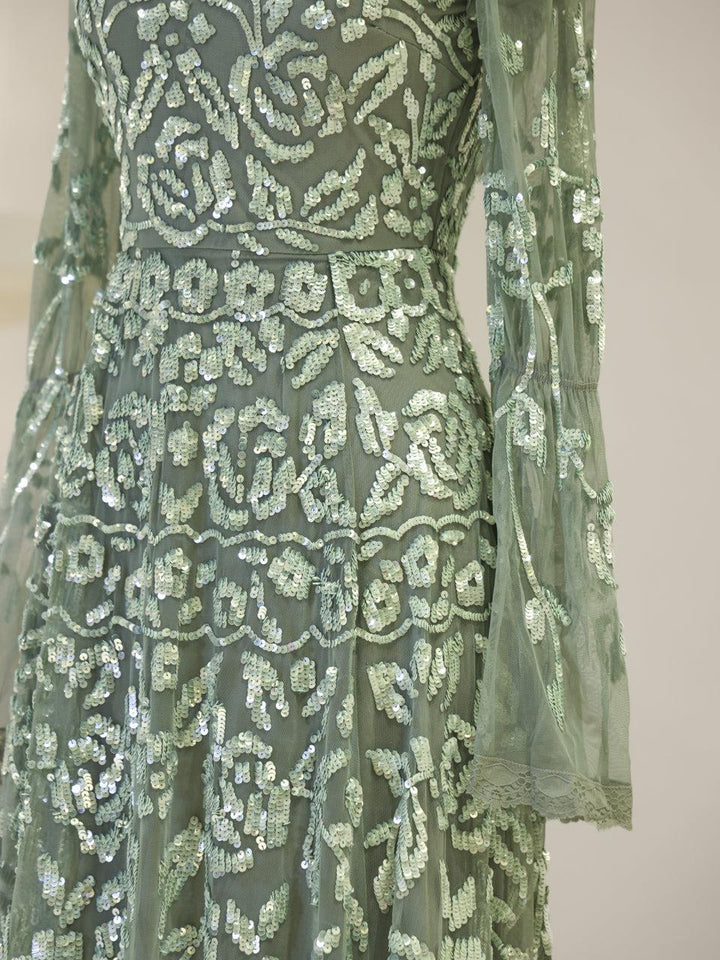 tesettur-abiye-Couture Goldie Tesettür Abiye-ModaZehrada