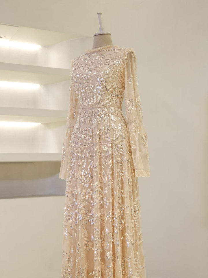 tesettur-abiye-Couture Goldie Tesettür Abiye-ModaZehrada