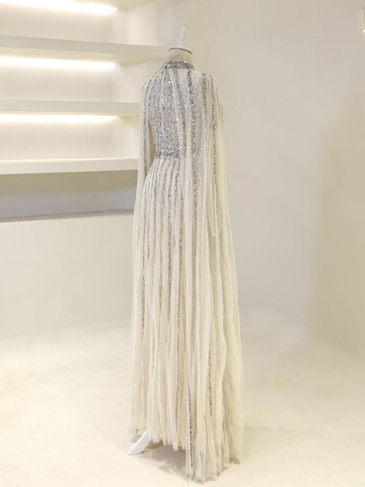 tesettur-abiye-Couture Gown Tesettür Abiye-ModaZehrada