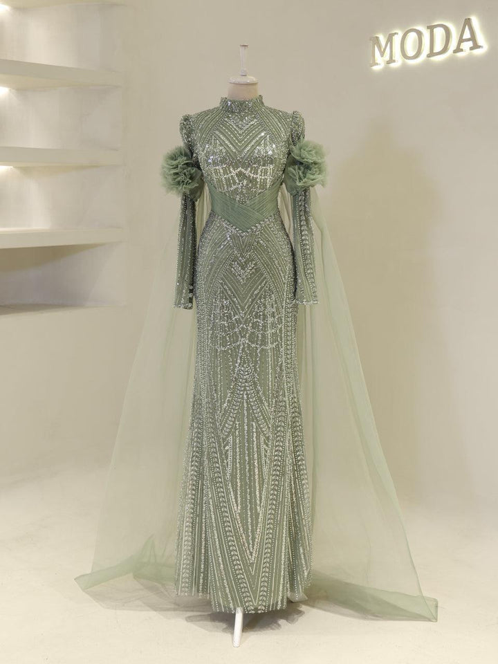 tesettur-abiye-Couture Hürrem Tesettür Abiye-ModaZehrada