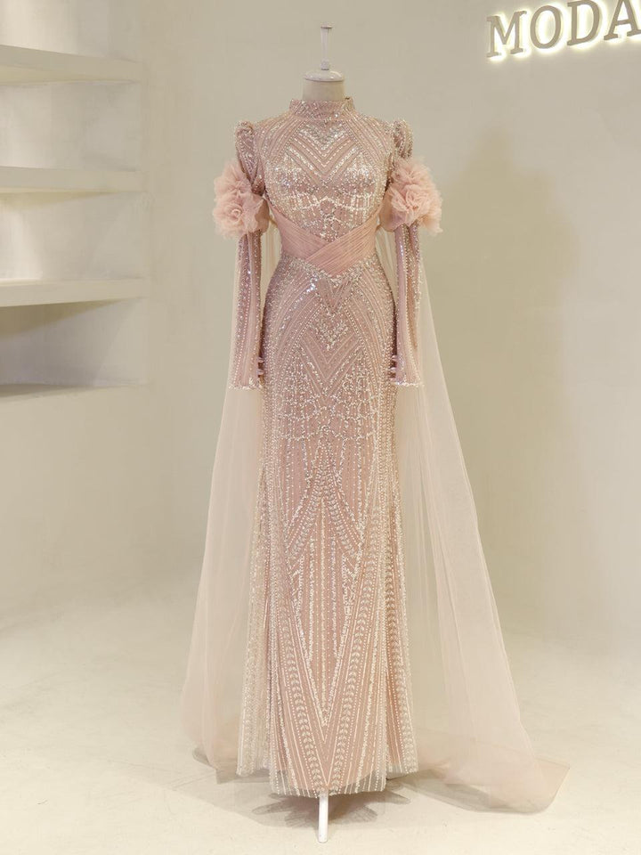 tesettur-abiye-Couture Hürrem Tesettür Abiye-ModaZehrada