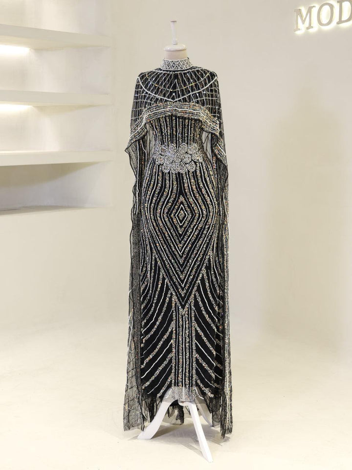 tesettur-abiye-Couture Joven Tesettür Abiye-ModaZehrada