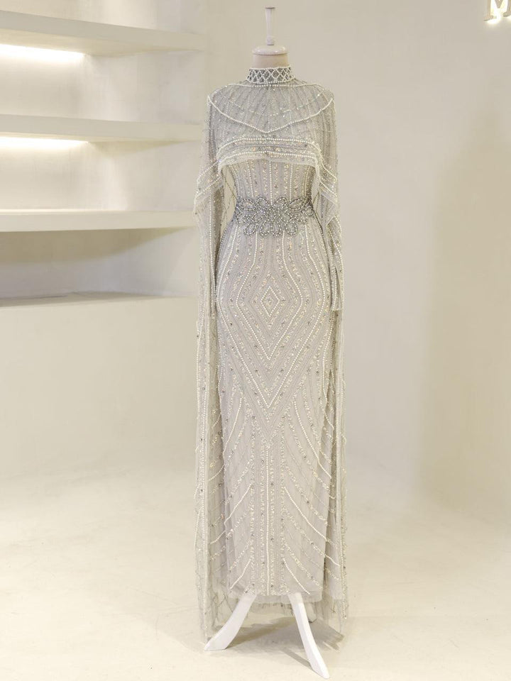 tesettur-abiye-Couture Joven Tesettür Abiye-ModaZehrada
