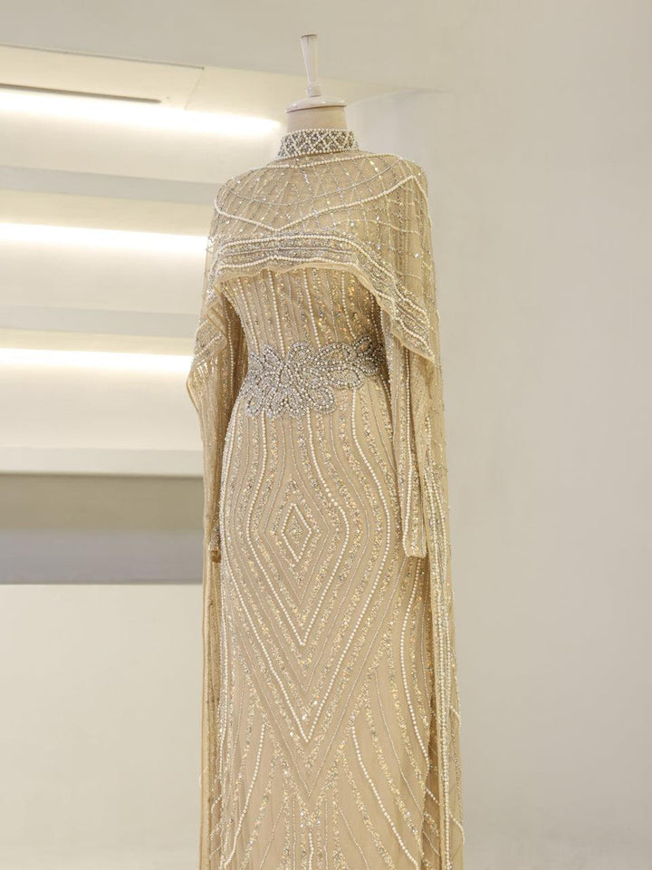 tesettur-abiye-Couture Joven Tesettür Abiye-ModaZehrada