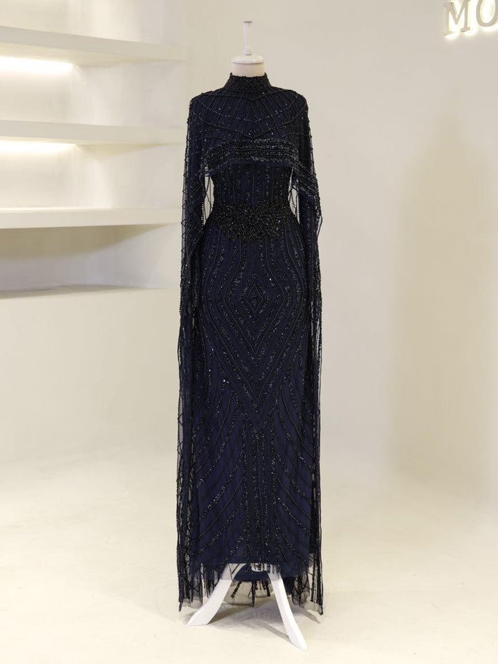 tesettur-abiye-Couture Joven Tesettür Abiye-ModaZehrada