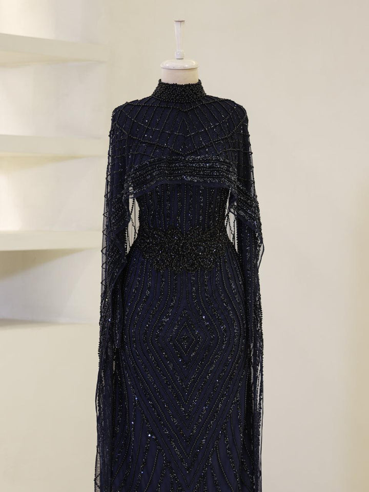 tesettur-abiye-Couture Joven Tesettür Abiye-ModaZehrada
